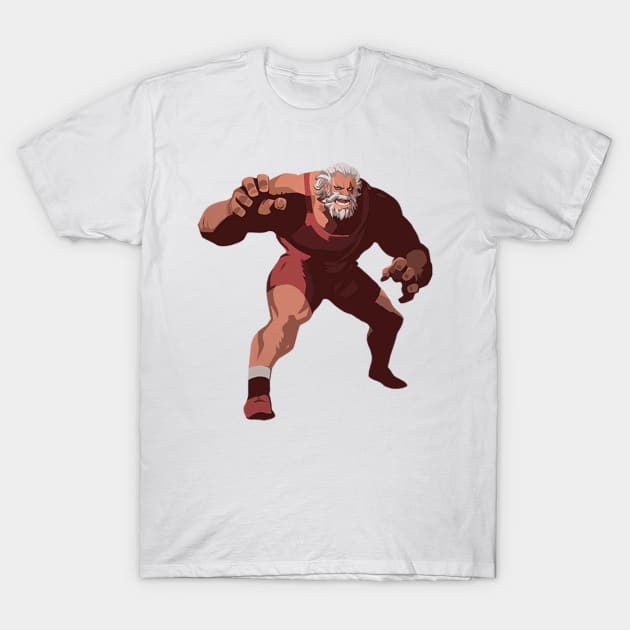 Reinhardt Wrestling T-Shirt by Genessis